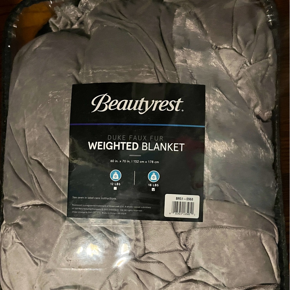 Beautyrest weighted blanket